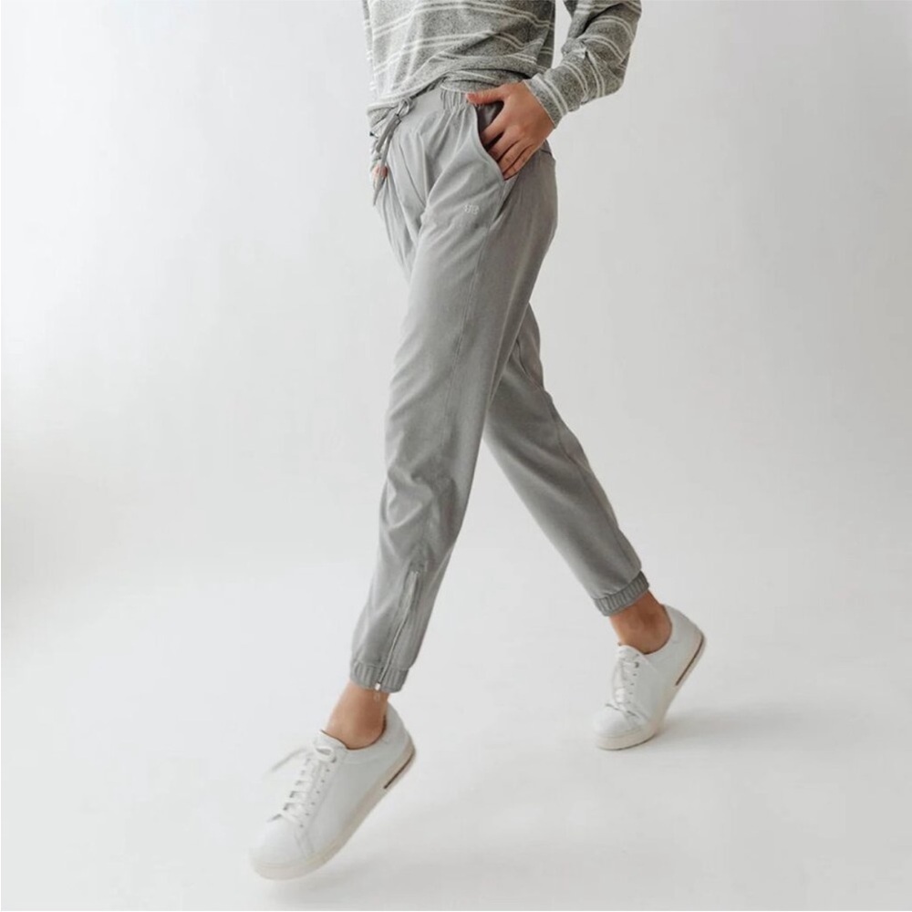 ALBION | grey Jetsetter Jogger Track Pants Women's Size xs